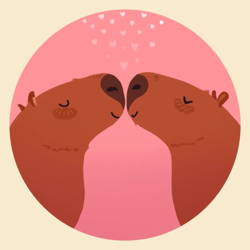 Capybara Liebe