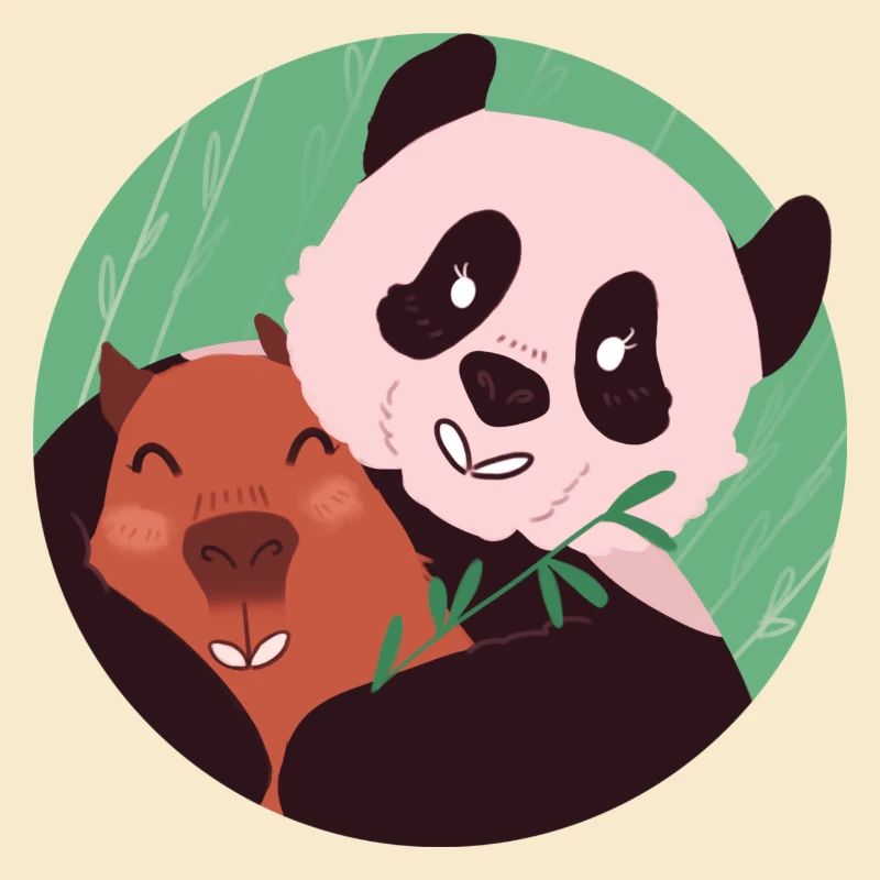 Capybara & Panda Amis