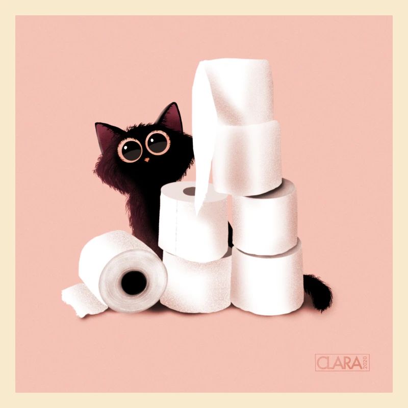Schwarze Katze