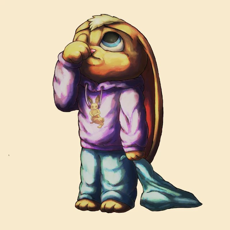 Sleepy Rappit Child