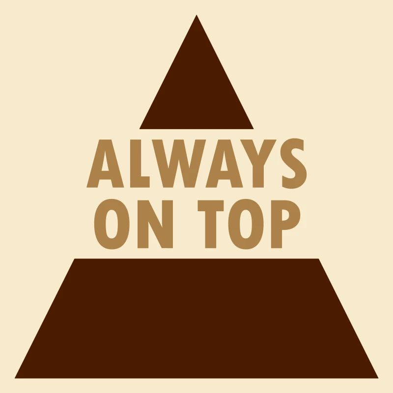 Always on top (split triangle)