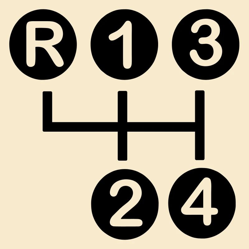Getriebe 4-Gang