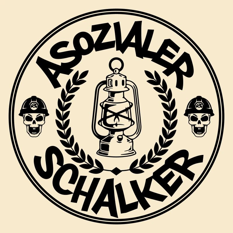 Asozialer Schalker | Farben änderbar