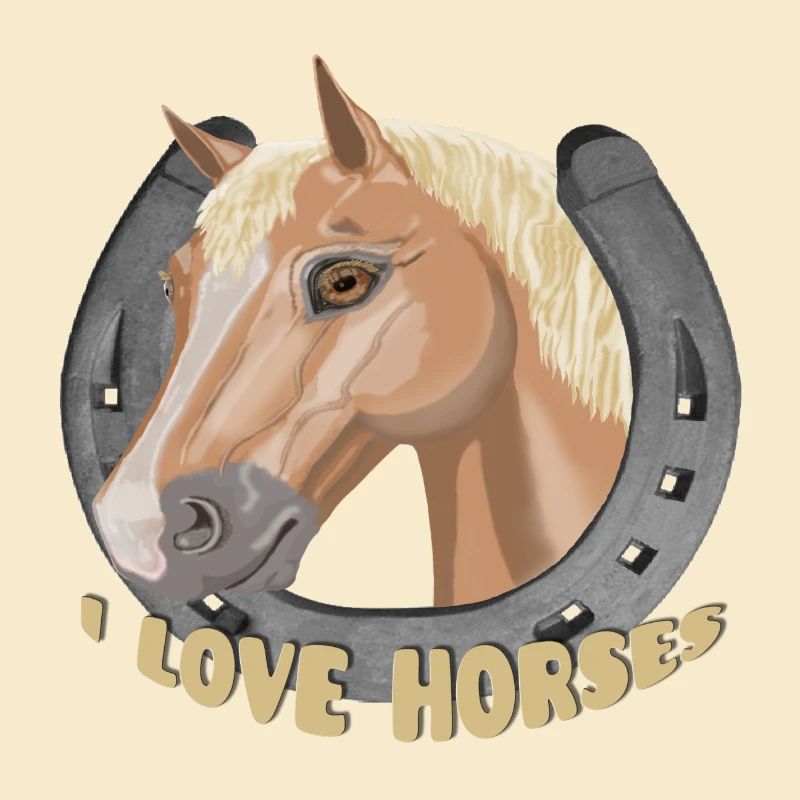 Ich liebe Pferde Pferd Pferd