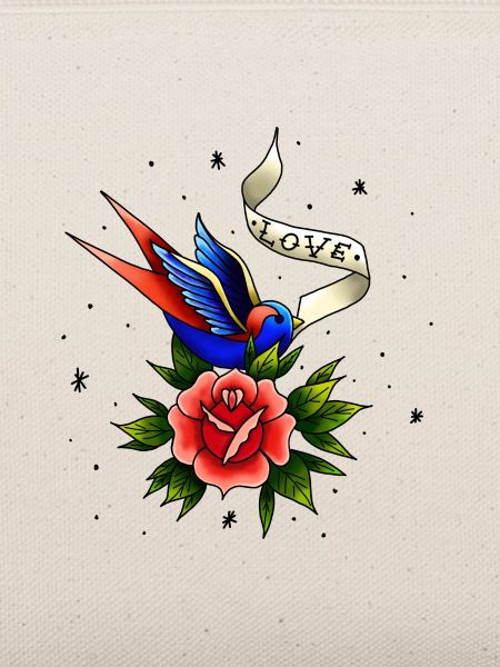 Schluck Rose Tattoo