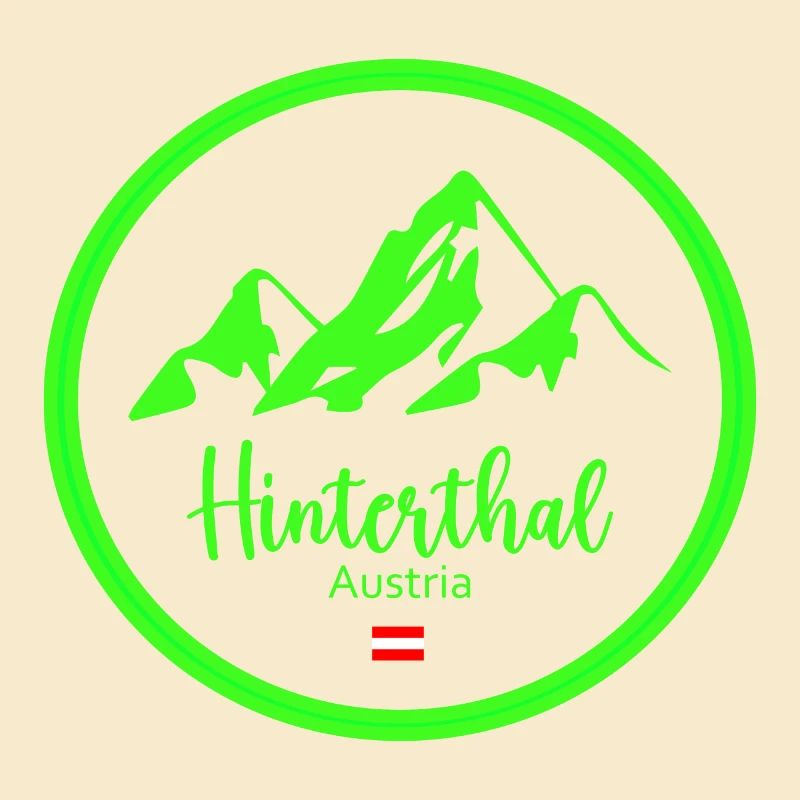 Hinterthal Alpen Neon Logo