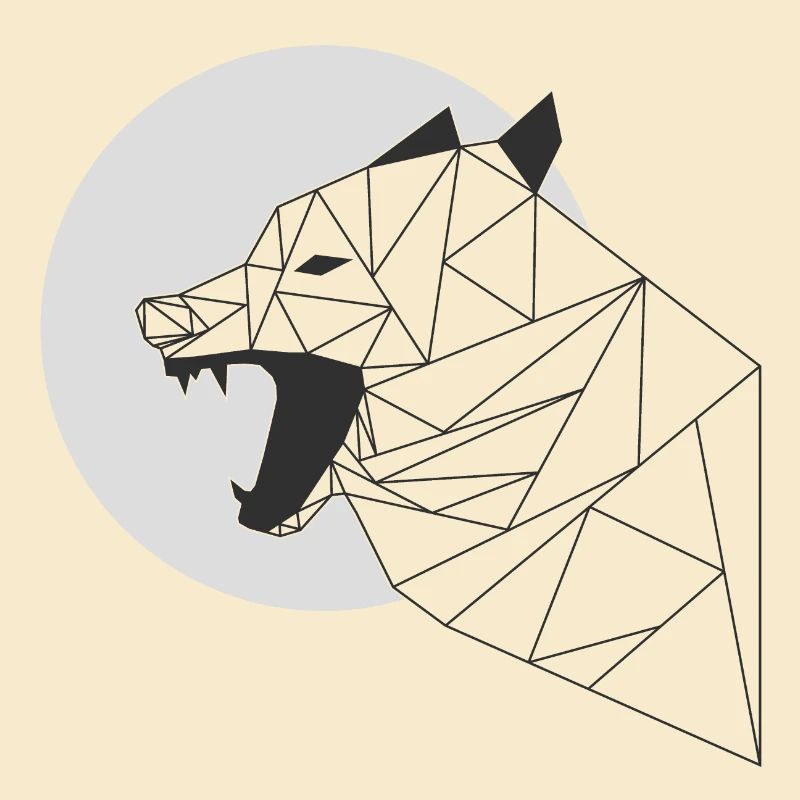 grauer Wolf