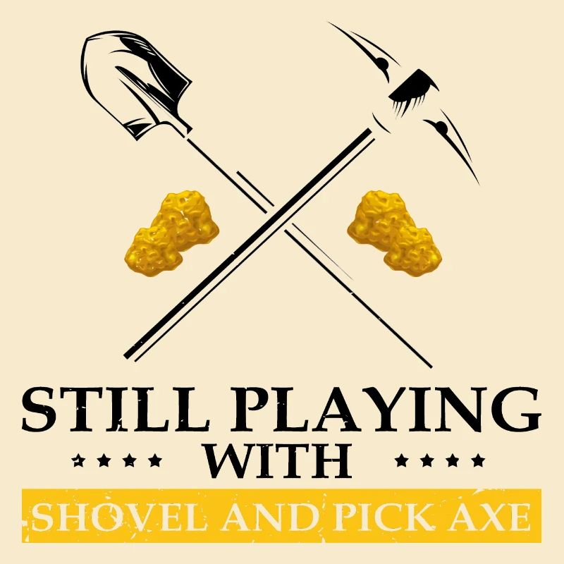 Gold Digger Gold Panning Conceptions d’extraction d’or