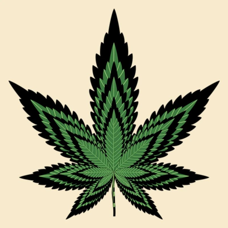 Canabis Blatt