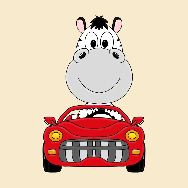ZEBRA - AUTO - TIER - TIERISCH