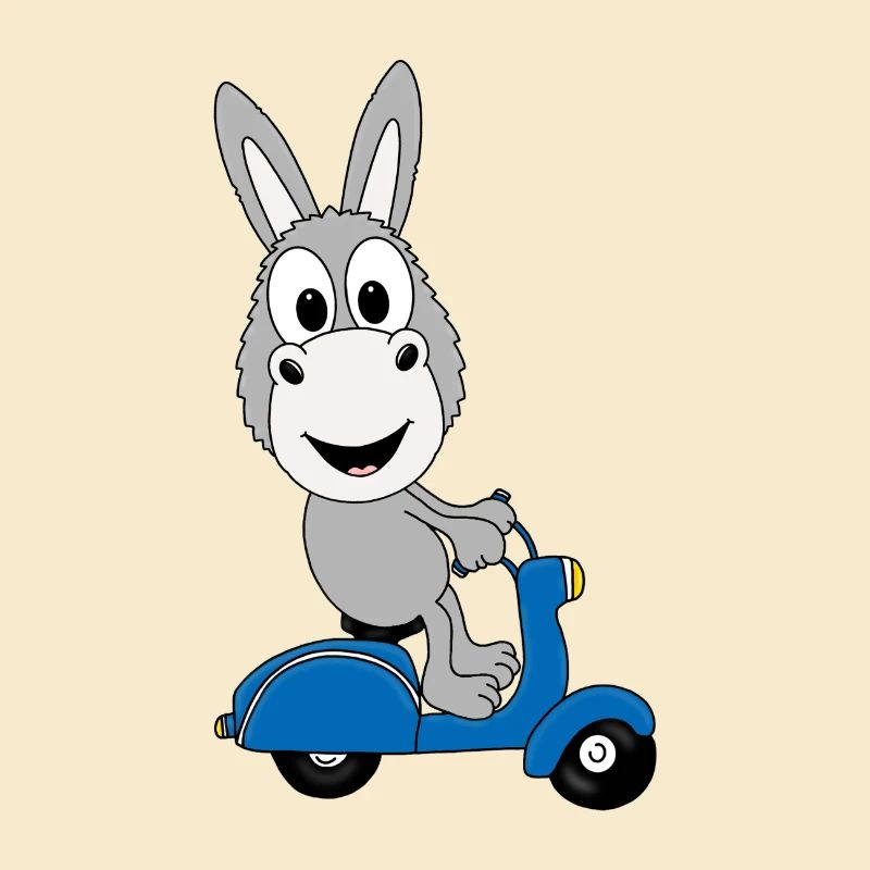 ESEL - ROLLER - TIER - TIERISCH