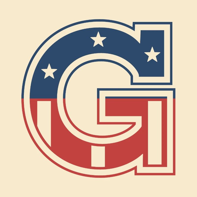 Buchstabe G USA