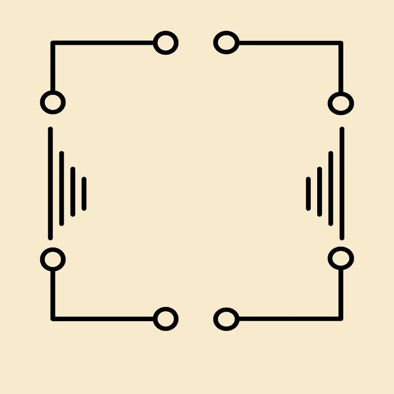 Futuristic Lines Stroke Frame Decoration