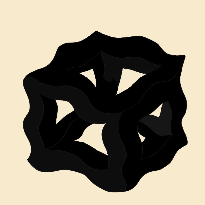 Dream cube or Black Plato's Cube