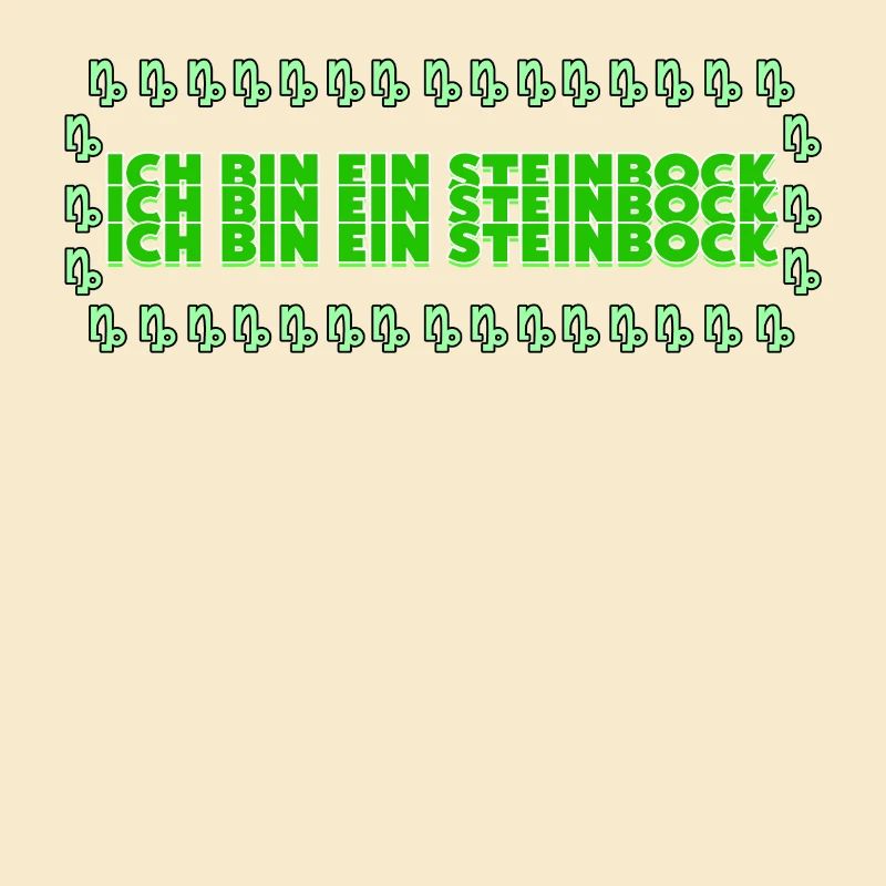 Steinbock Tierkreiszeichen Statement Horoskop