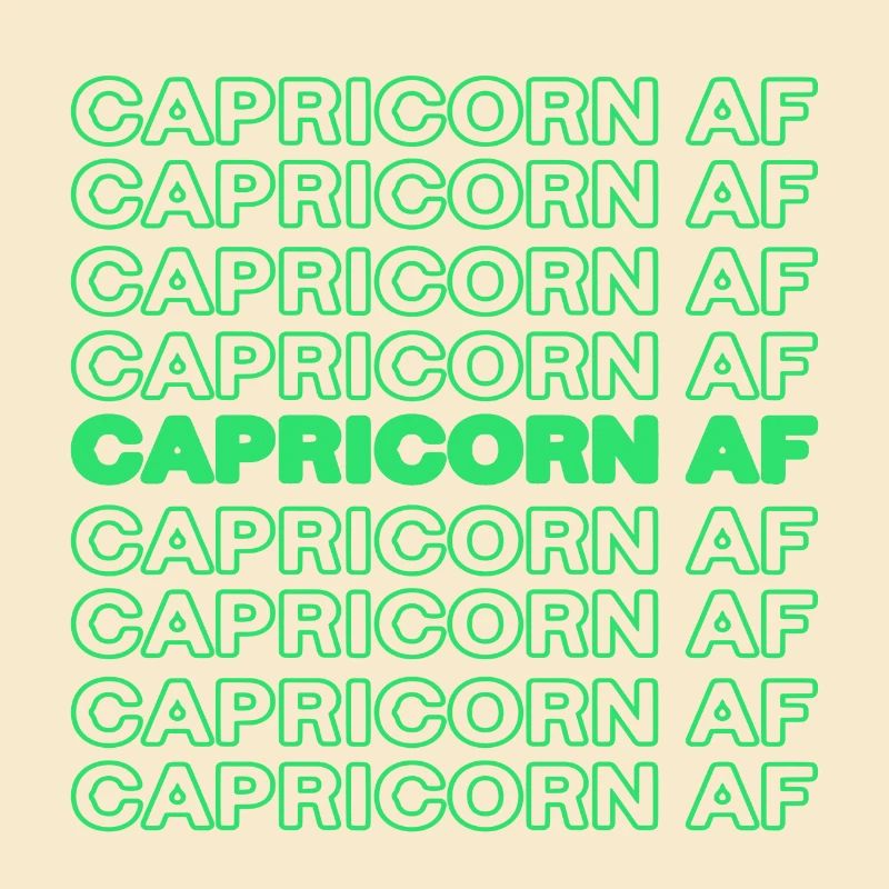 Zodiac sign Capricorn Statement Superstition