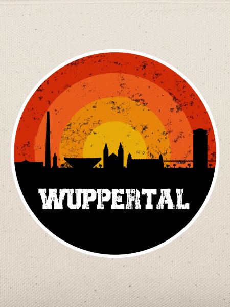 Wuppertal Skyline (Lights out)