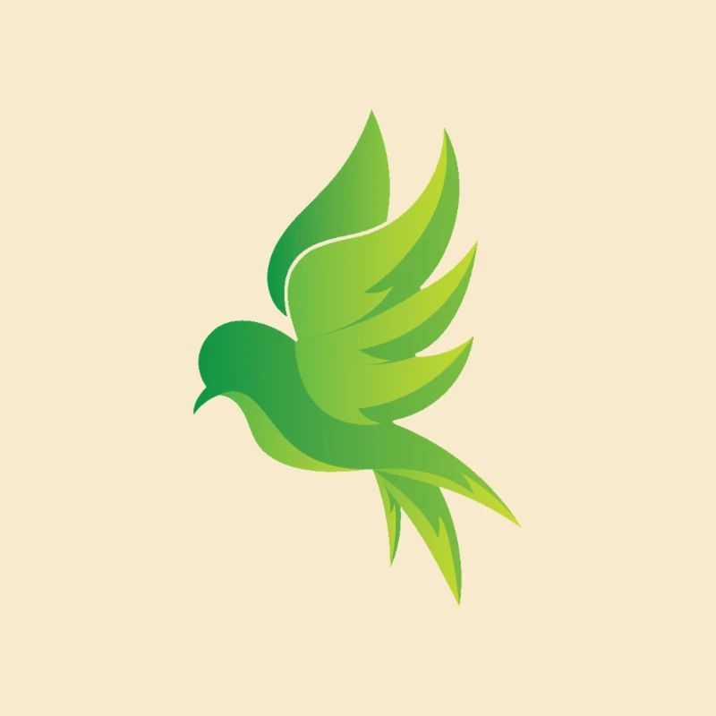 Grüner Vogel