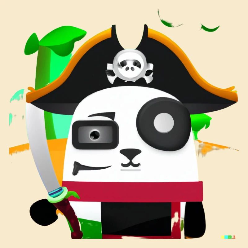 panda pirate