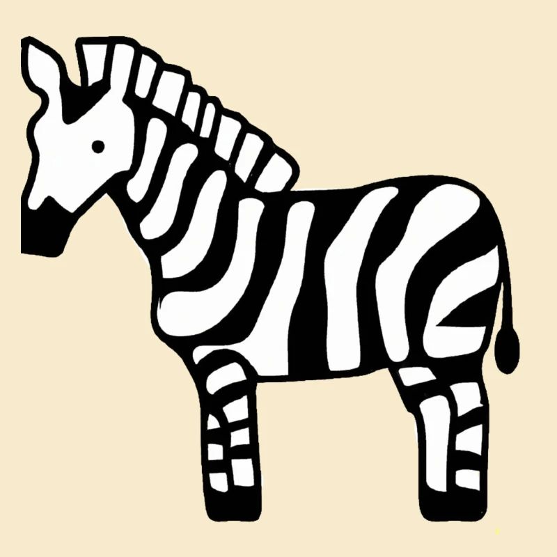 Zebra-Illustration