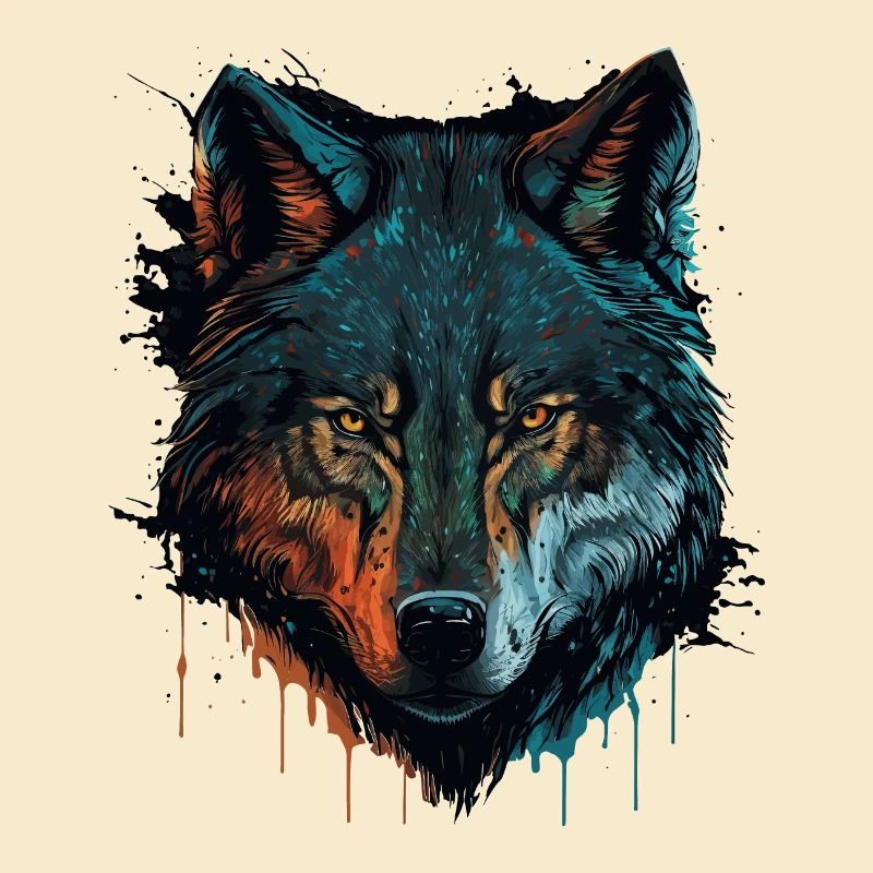 A Wolf Head Design for every Forest Animal Lovers