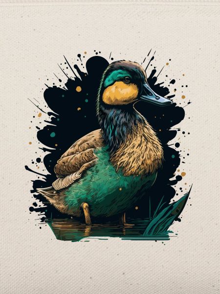 Coole Zeichnung einer Ente