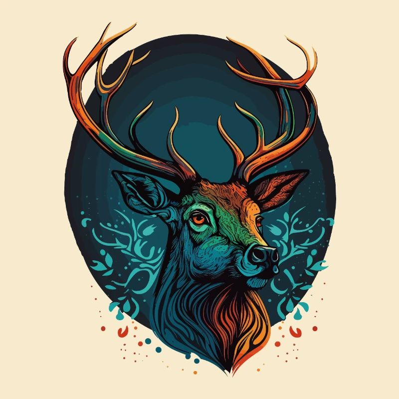 Deer head Design