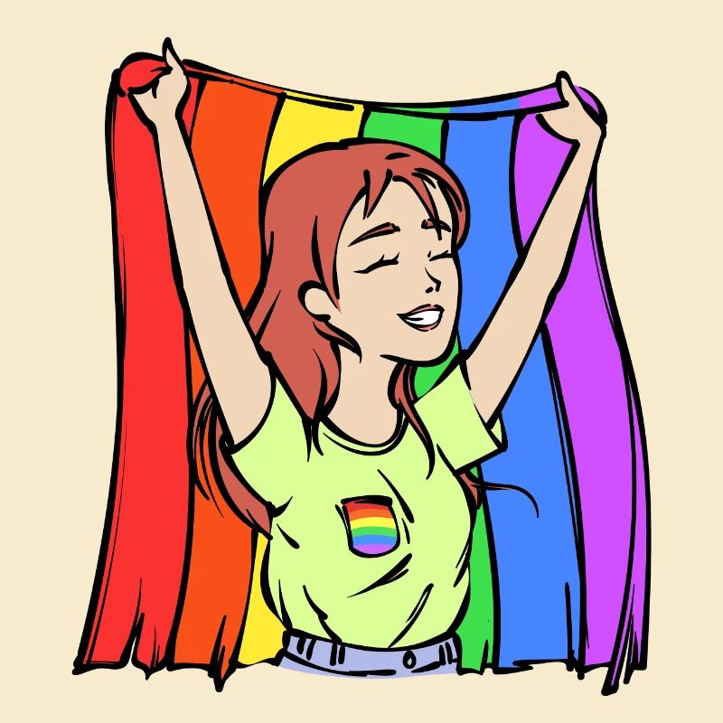 Equality Lgbt Rainbow Flag Homo