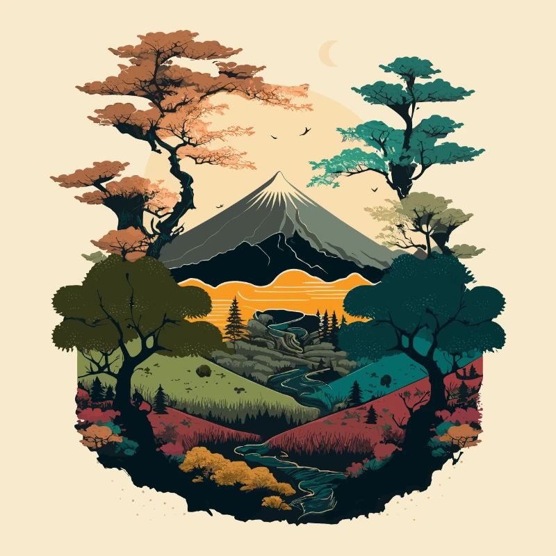 Illustration im Querformat