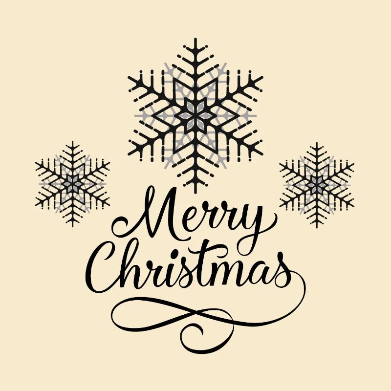 flocon de neige Joyeux Noël