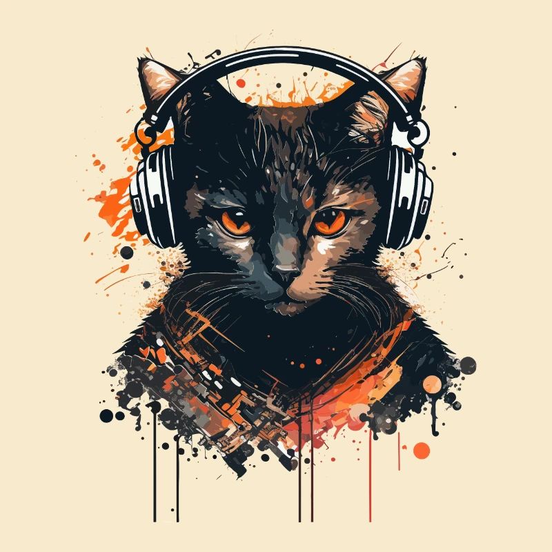 Gamer Katze