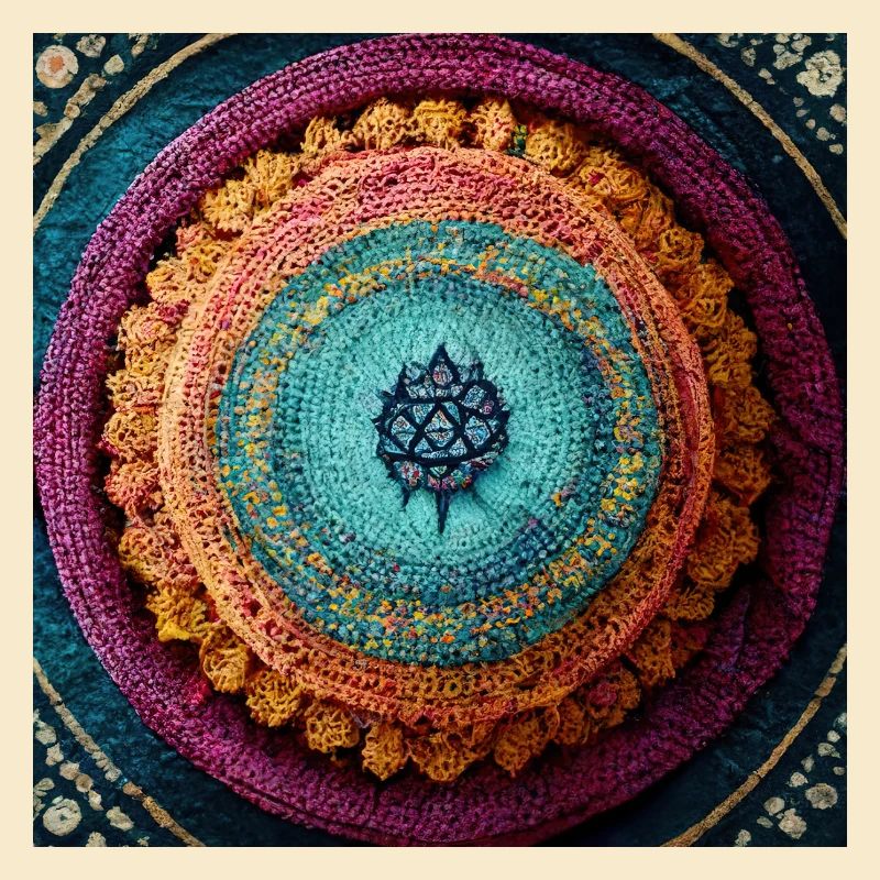 Boho Mandala Abstract