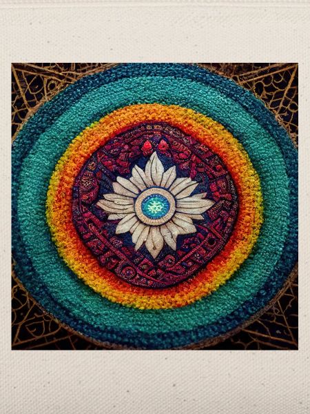 Boho Mandala Abstract