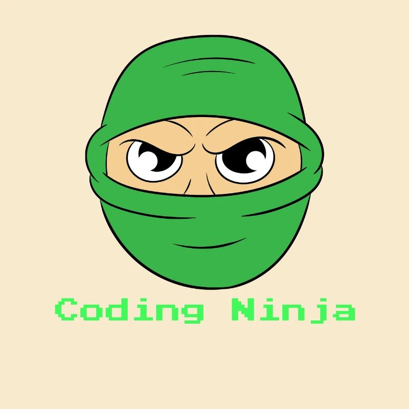 Coding Ninja Karate Martial Arts Fencer Ninja