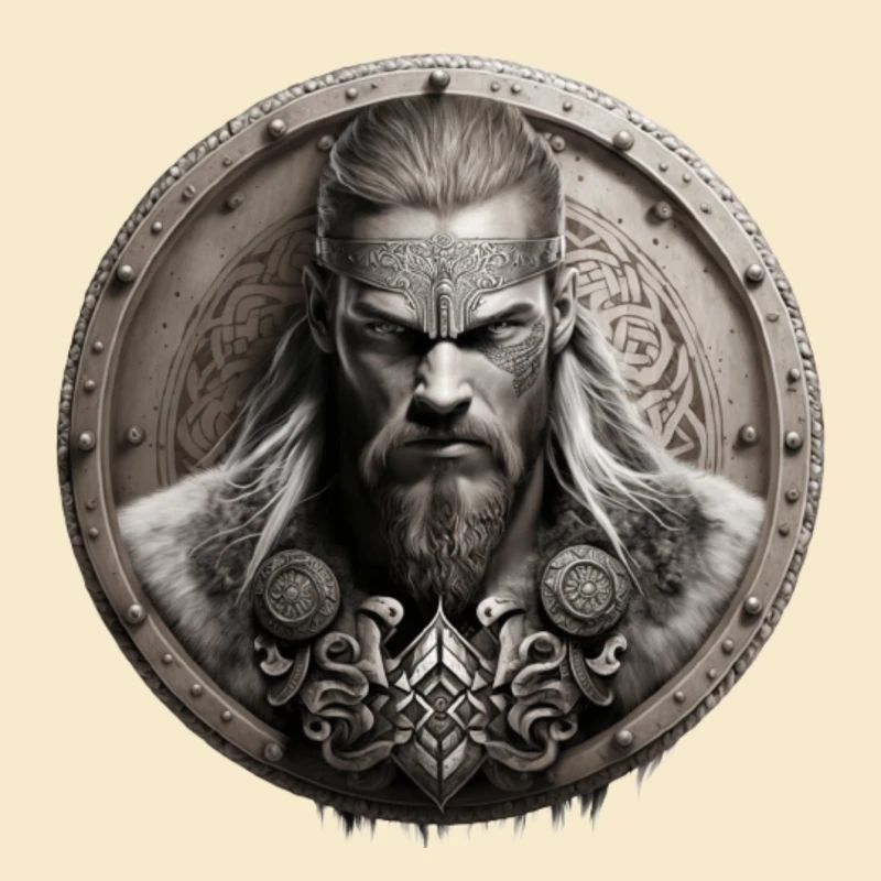 Viking Warrior Shield Wall