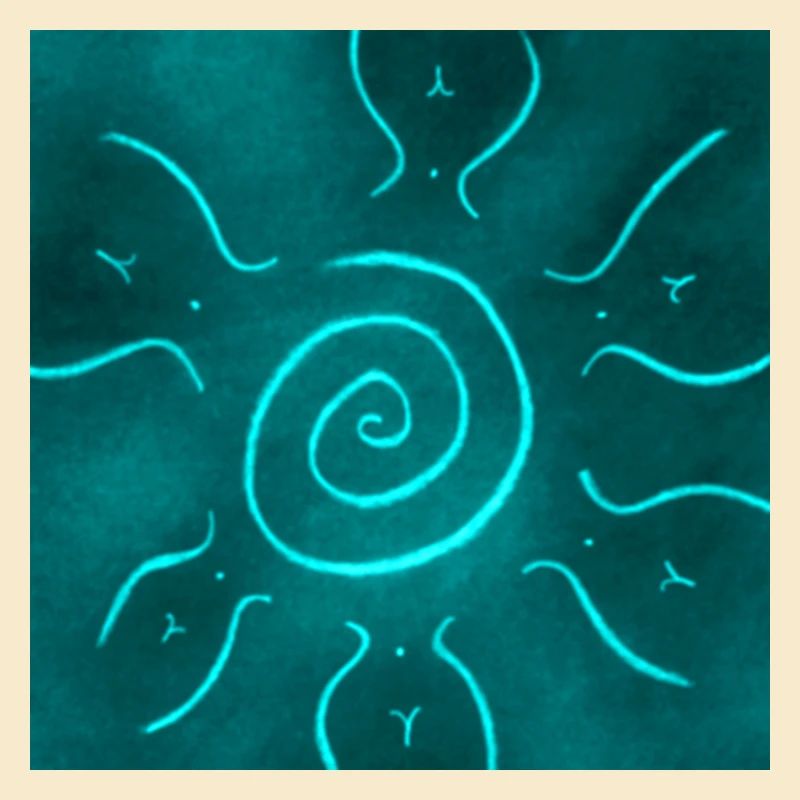 HIMMELBLAUE SONNE
