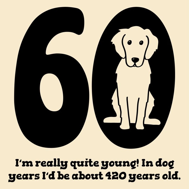 60. Geburtstag mit Hund