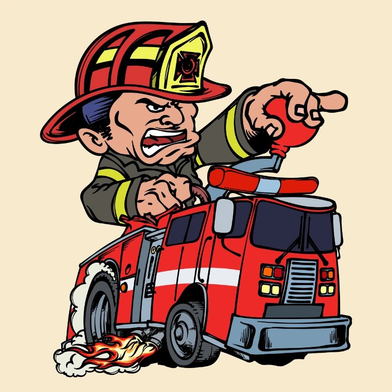 Firefighter Firefighter Fire Engine Lifesaver