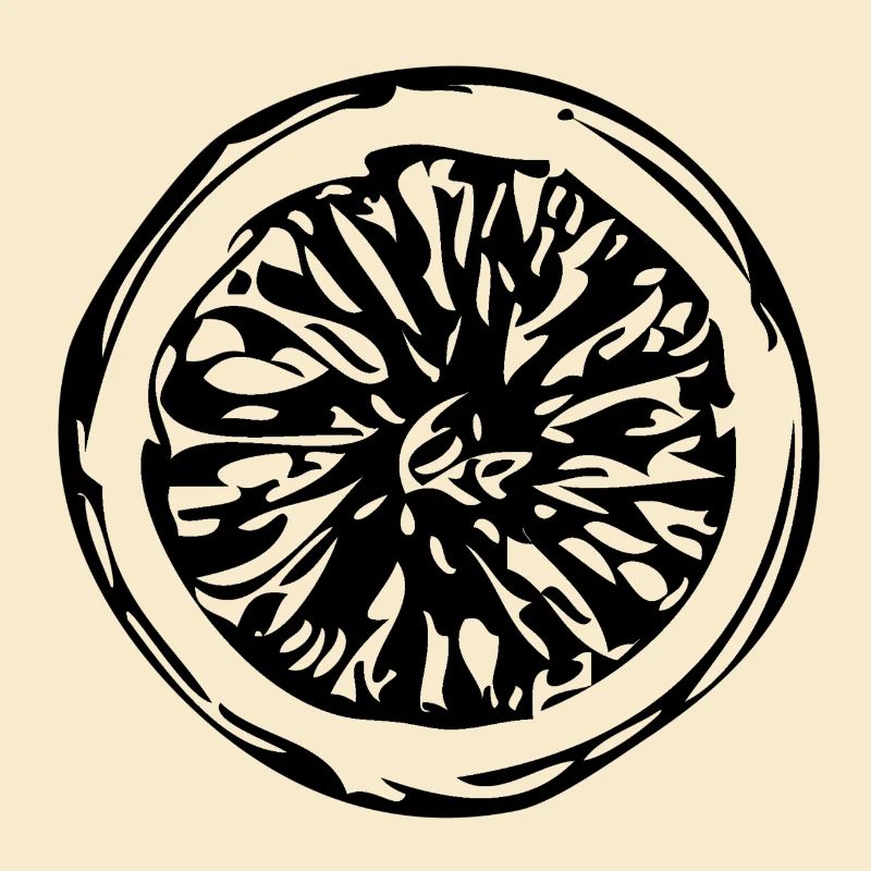 Zitrone – Zitronenscheibe