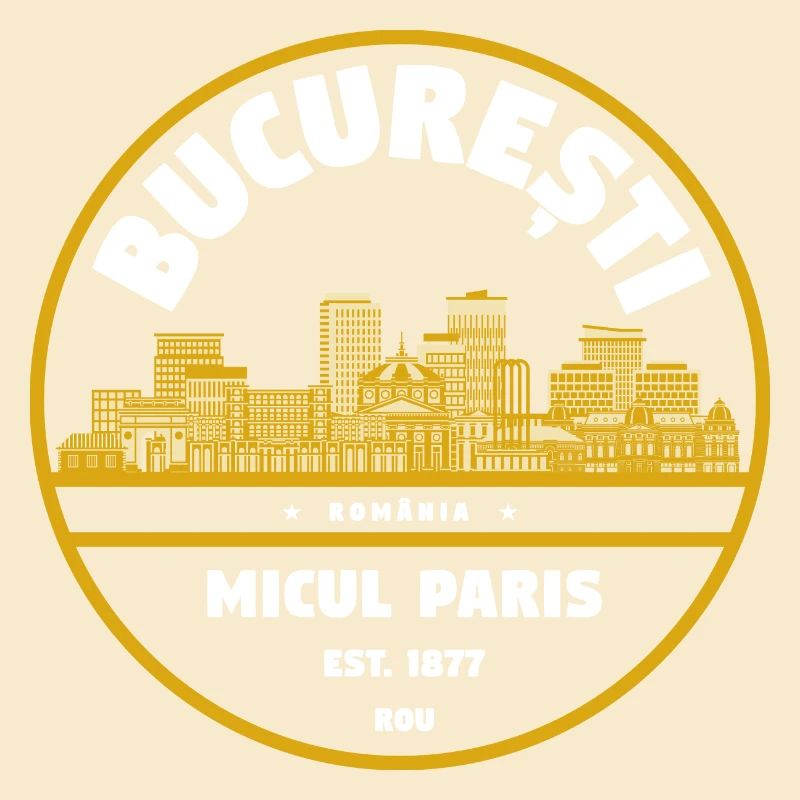 Micul Paris Bucharest Badge