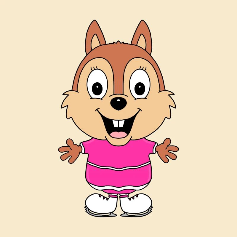 EISHÖRNCHEN - EISKUNSTLAUF - EICHHÖRNCHEN - SPORT