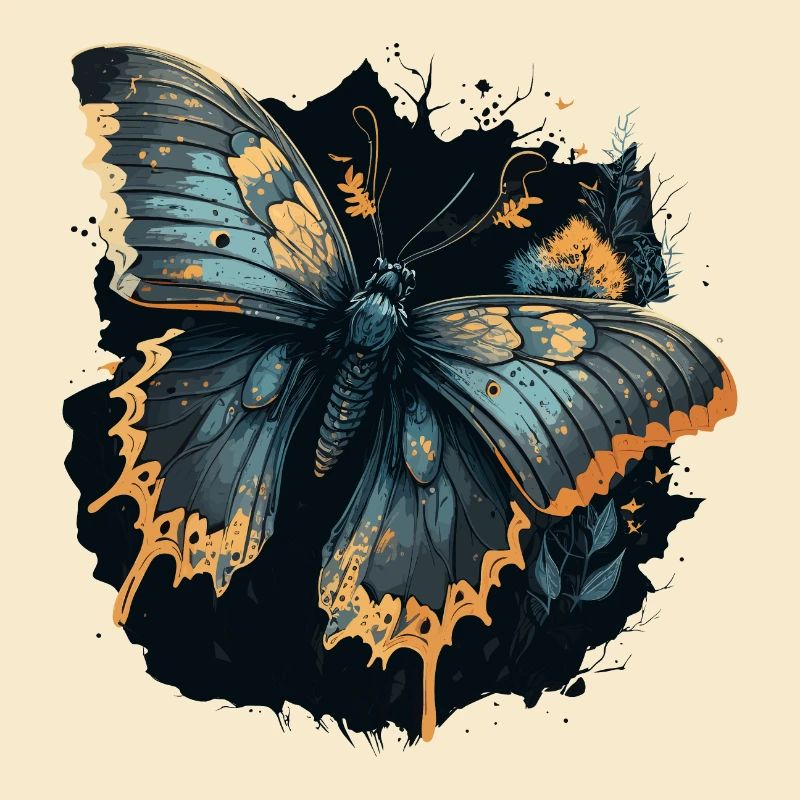 Papillon noir