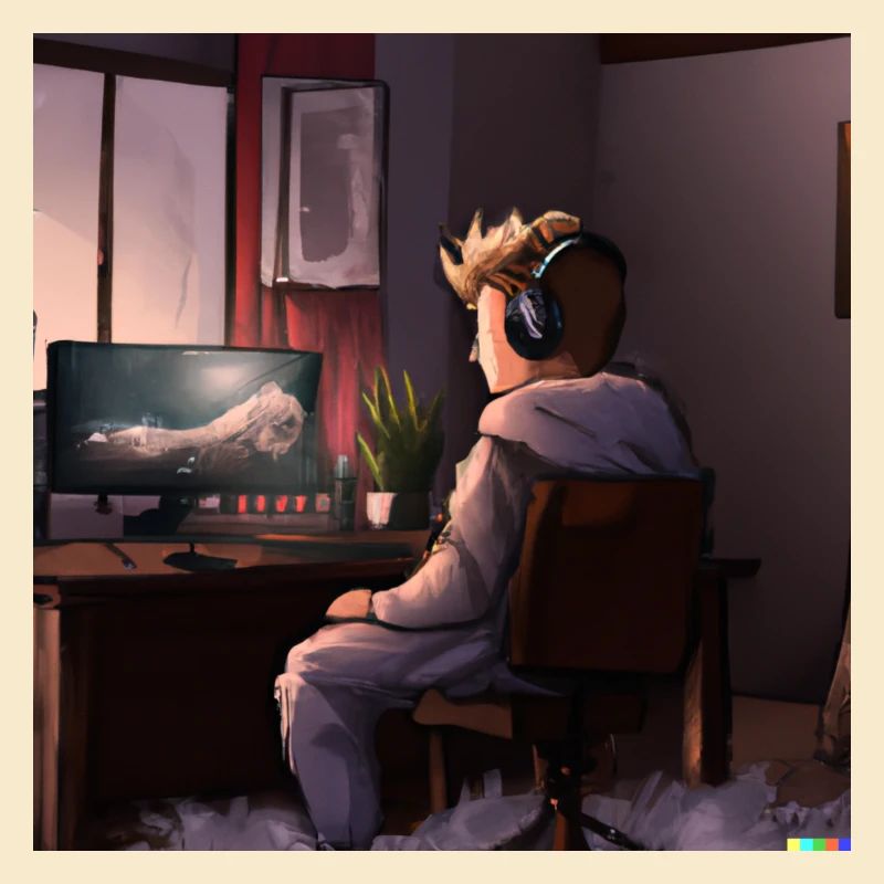 Einsamer Gamer