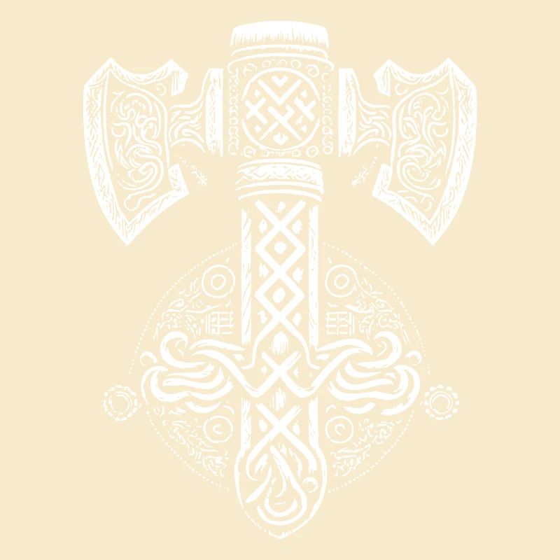 Symbol der Wikinger Mjöllnir
