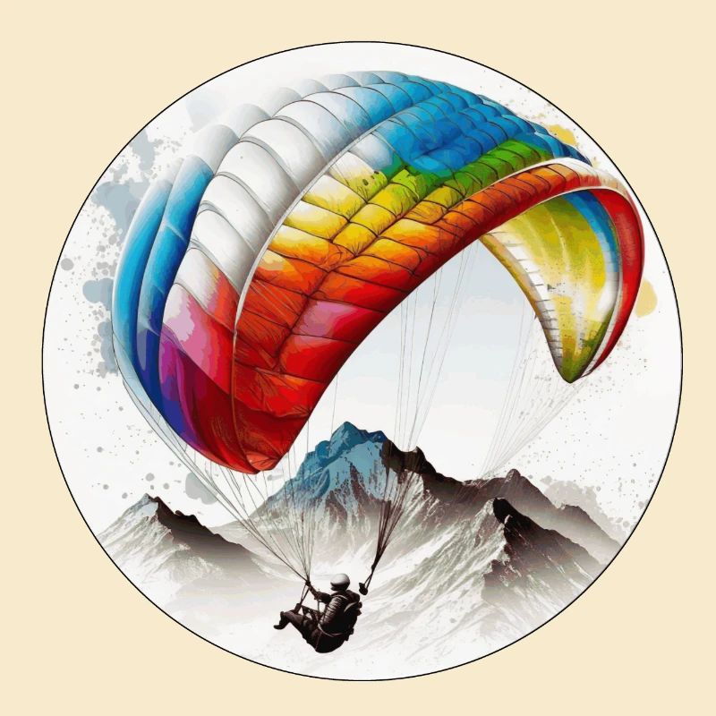 Paragliding pilots can use the wind