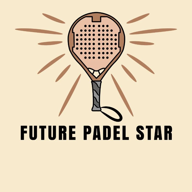 Padel Player Racket Padel Game Statement Sport