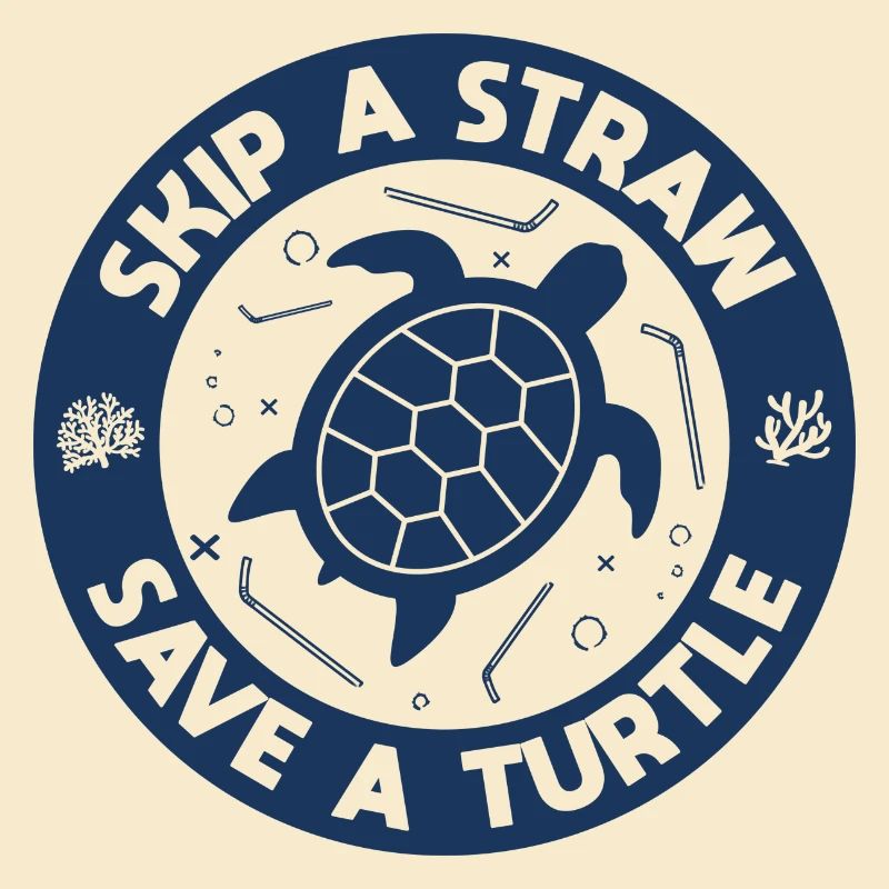 Skip a straw save a turtle