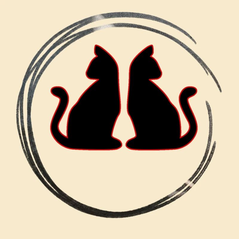 Red / Black Twin Cats