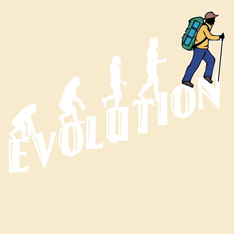 Evolution Wanderer Hiking Hike Mountain Hike