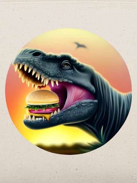Cheeseburger Dinosauerier